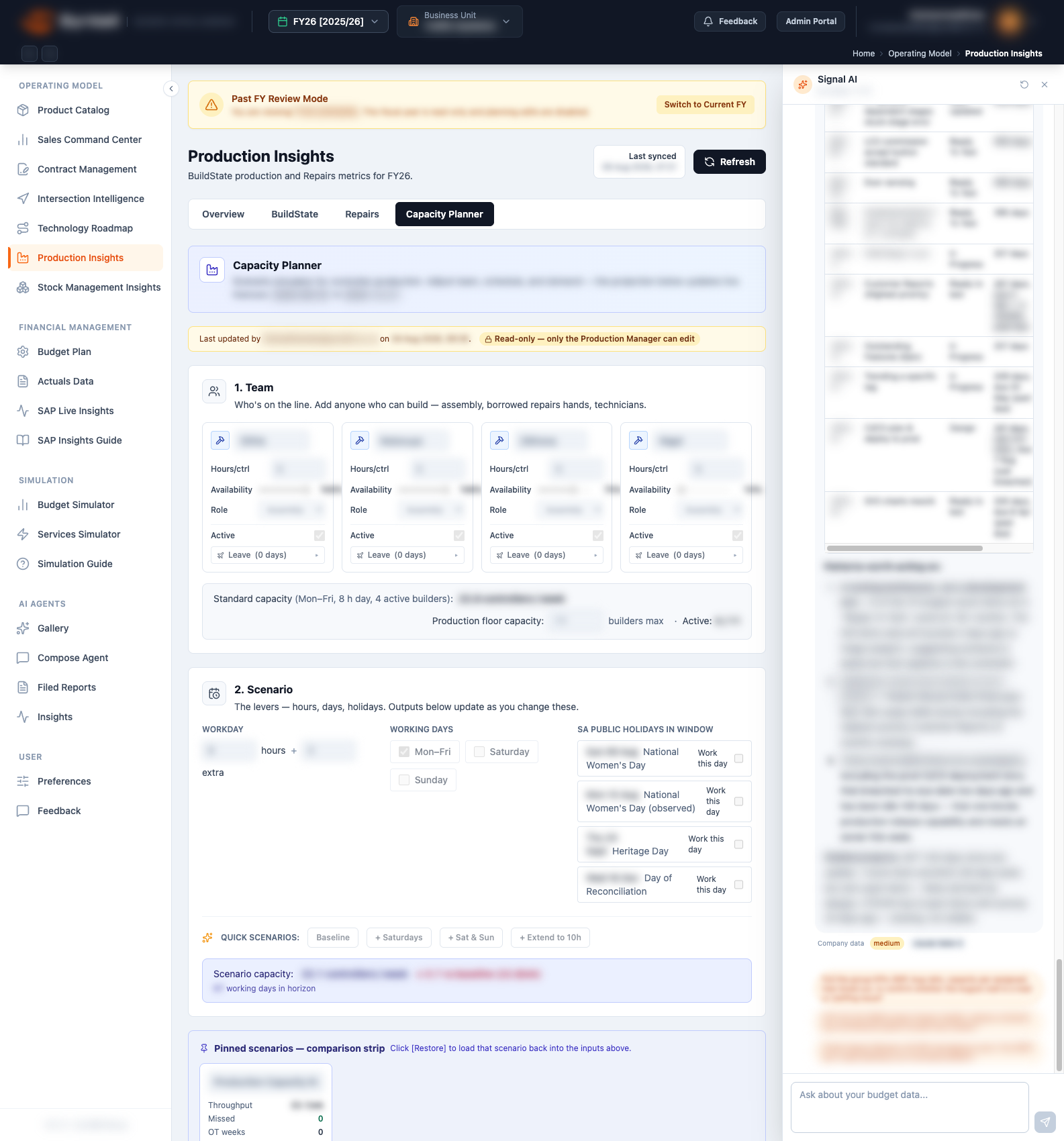 Capacity Planner